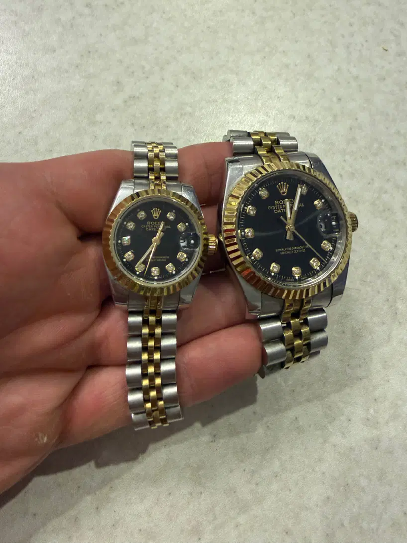 ساعت رولکس ست زنانه ومردانه rolex date just|ساعت|تهران, دربند|دیوار