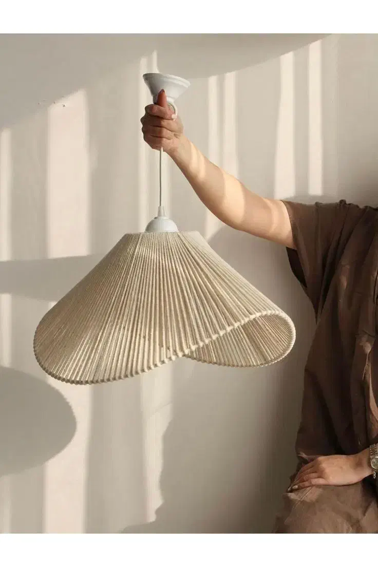 لوستر رافیا|لوستر و چراغ آویز|اهواز, فرهنگ شهر|دیوار