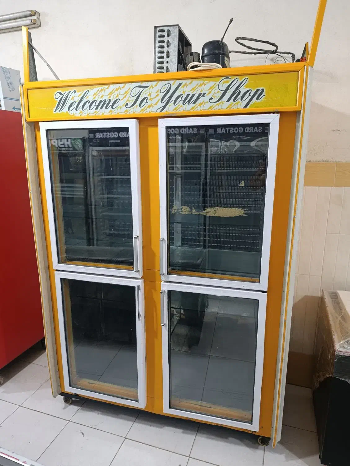 یخچال 4در 1/5 تمیز مرتب سالم بدنه فوم تزریق|فروشگاه و مغازه|گنبد کاووس, |دیوار