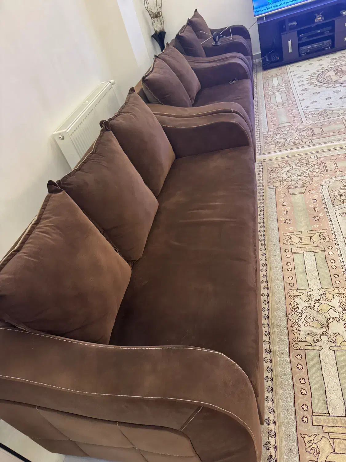 مبل هفت نفره|مبلمان خانگی و میز عسلی|رشت, نیروی دریایی|دیوار