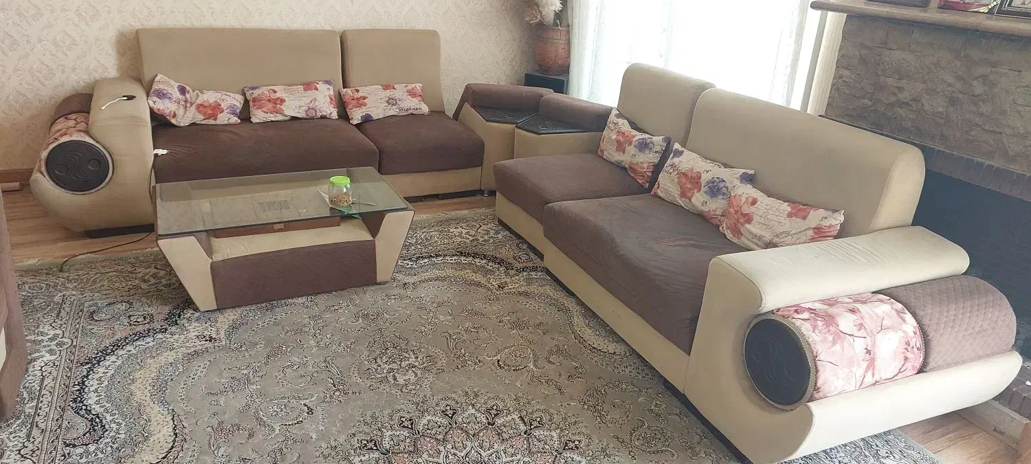مبل ۶ نفره ال و لاوست|مبلمان خانگی و میز عسلی|شیراز, زرگری|دیوار