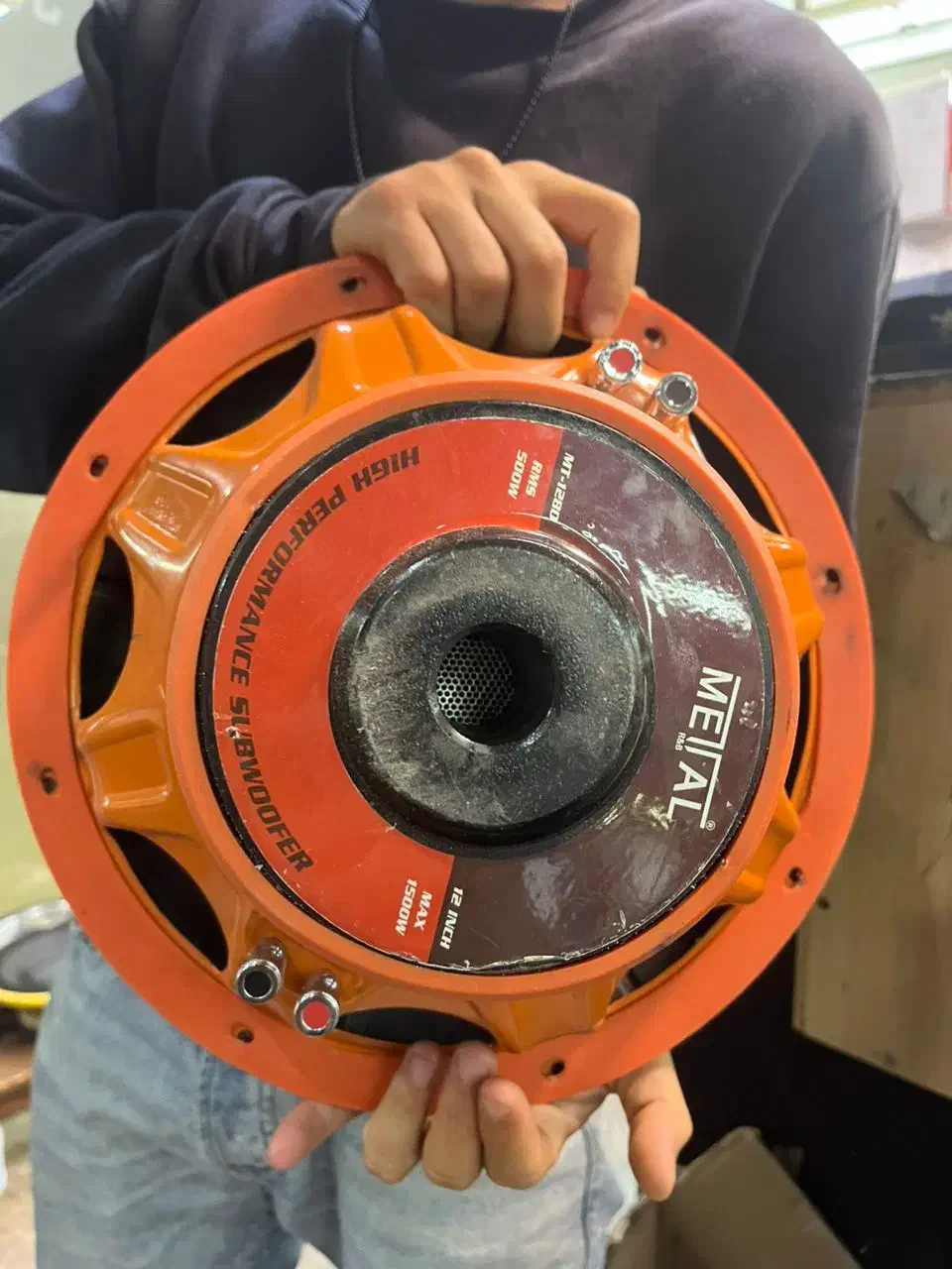 ساب ووفر متال به همراه باکس|صوتی و تصویری|اصفهان, دستگرده|دیوار