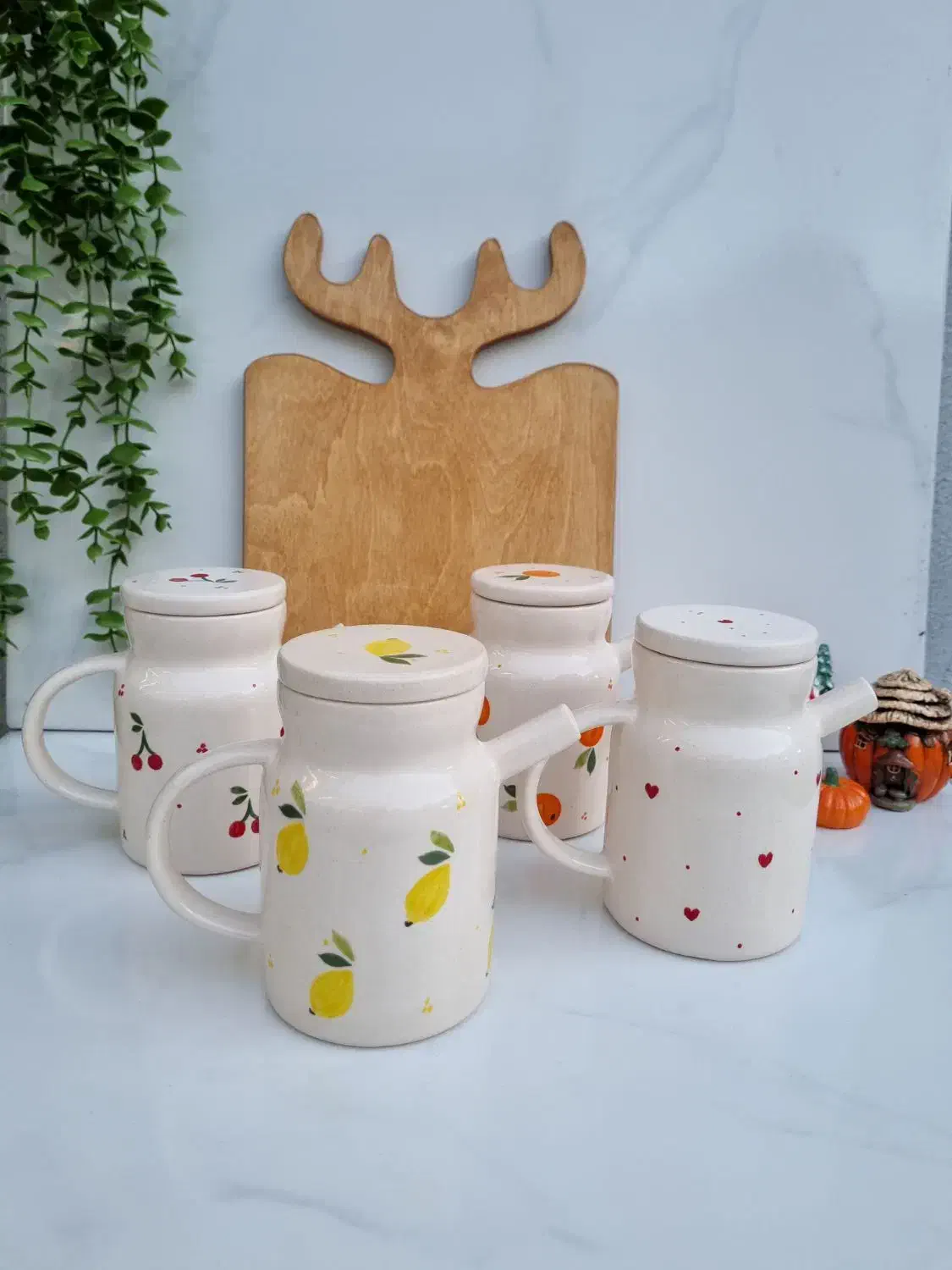 روغن ریز سرامیکی آبلیموخوری نقاشی|ظروف سرو و پذیرایی|مشهد, هنرور|دیوار