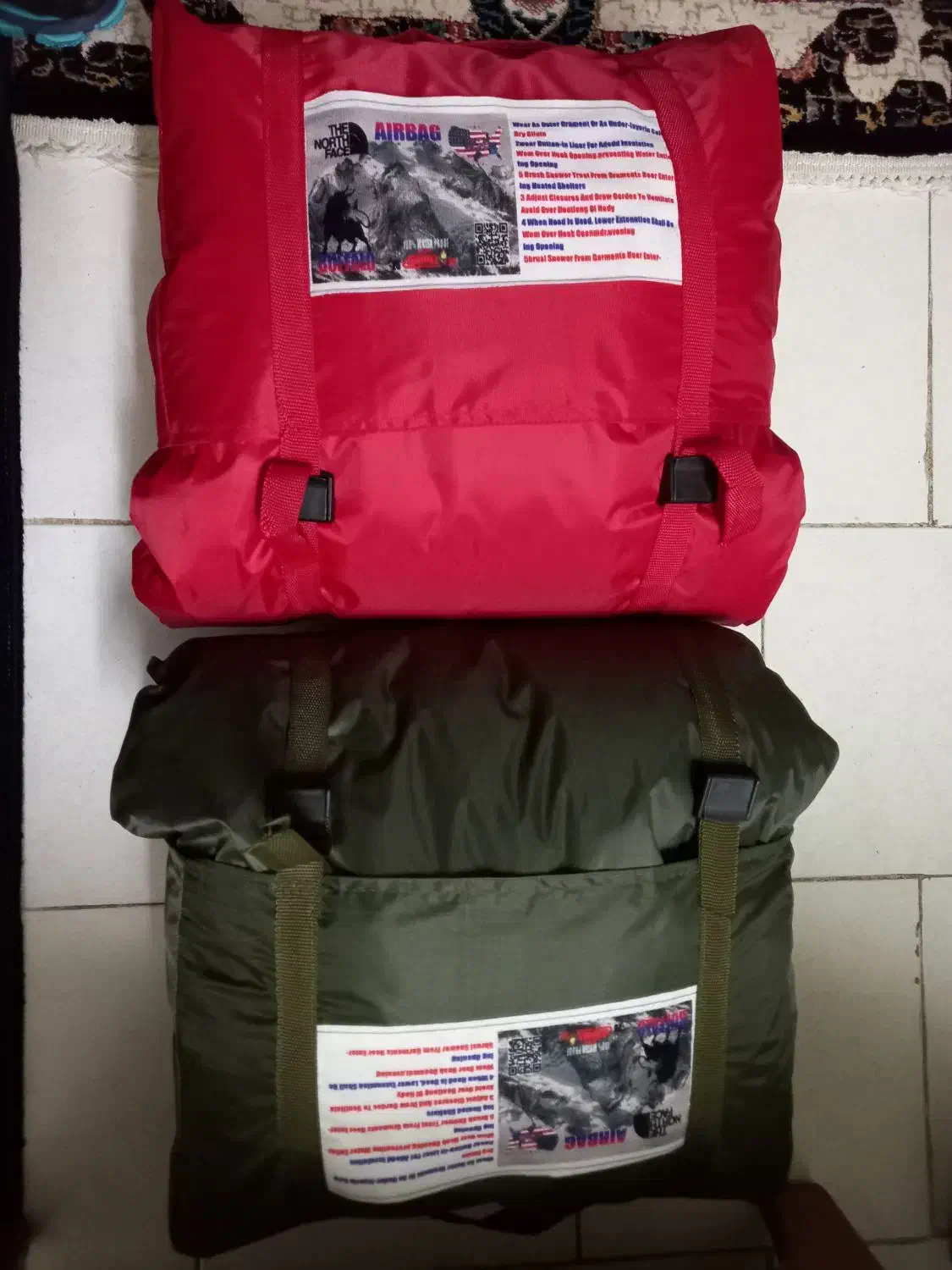 کیسه خواب درجه+قایق نجات بادی آکبند|کوهنوردی و کمپینگ|خوانسار, |دیوار