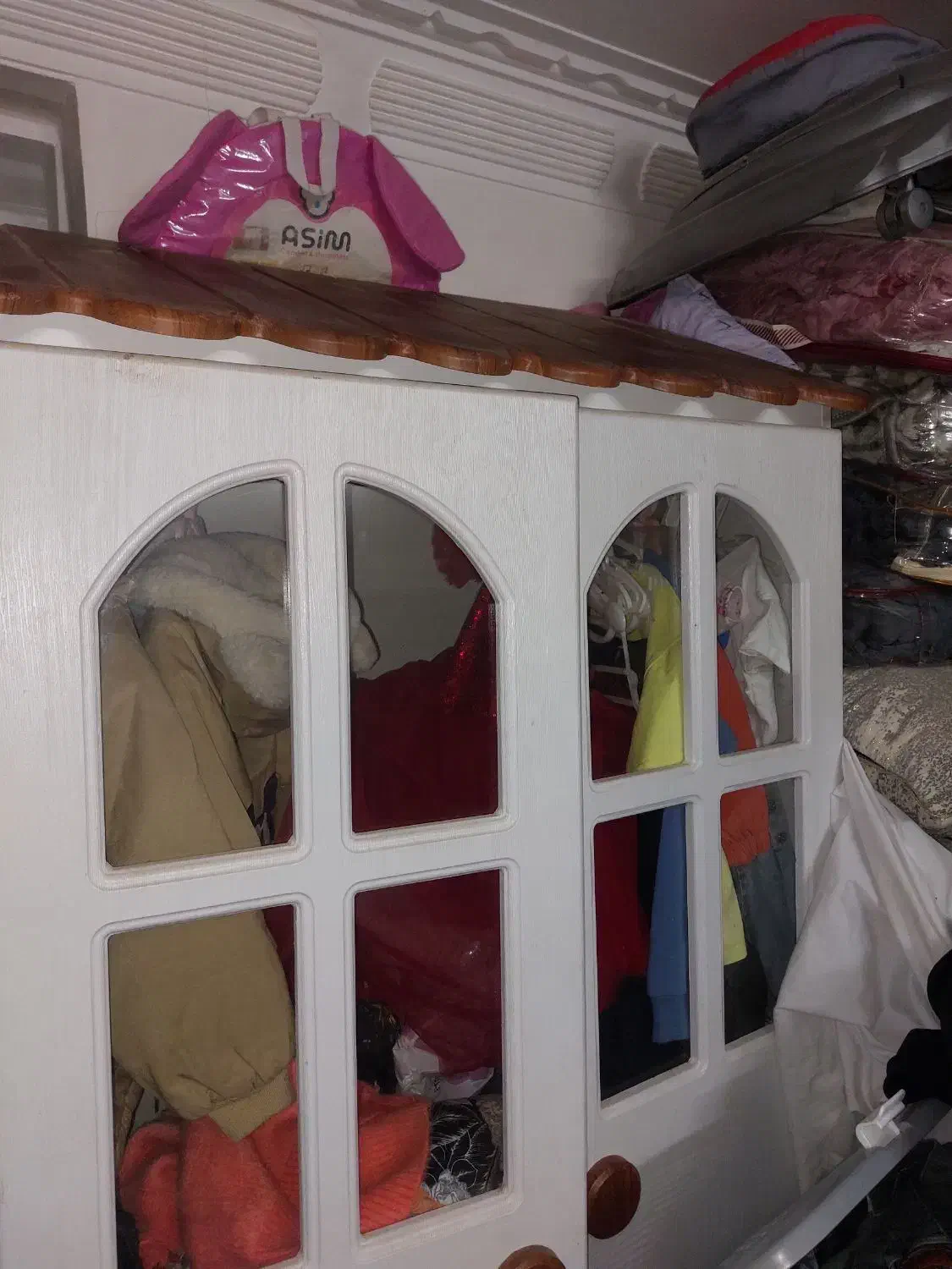 ۲عددکمد لباسی و بوفه اسباب بازی طرح کلبه|حراج|رفسنجان, |دیوار