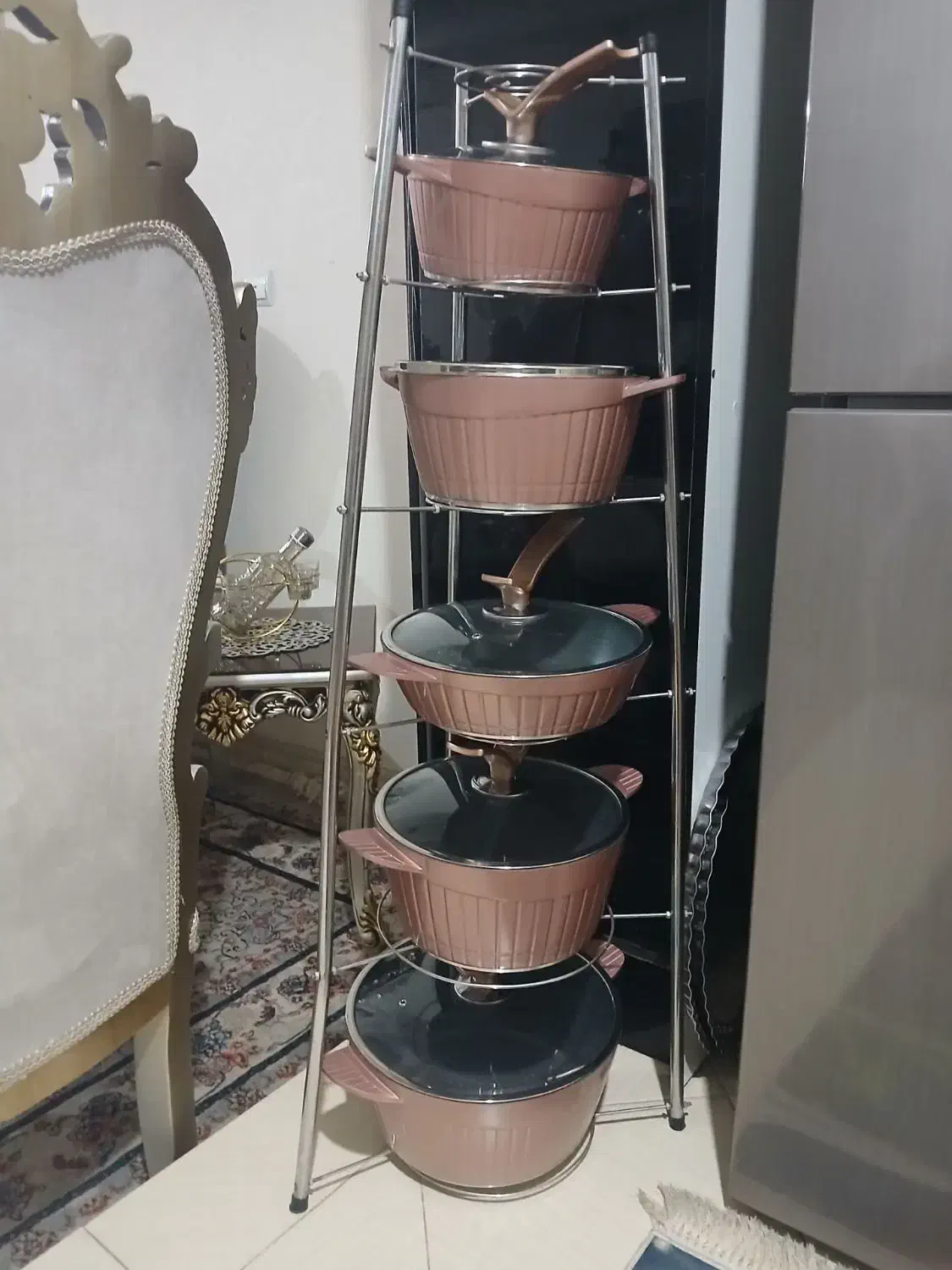 استند قابلمه|آب‌چکان و نظم‌دهنده ظروف|تهران, جوادیه|دیوار