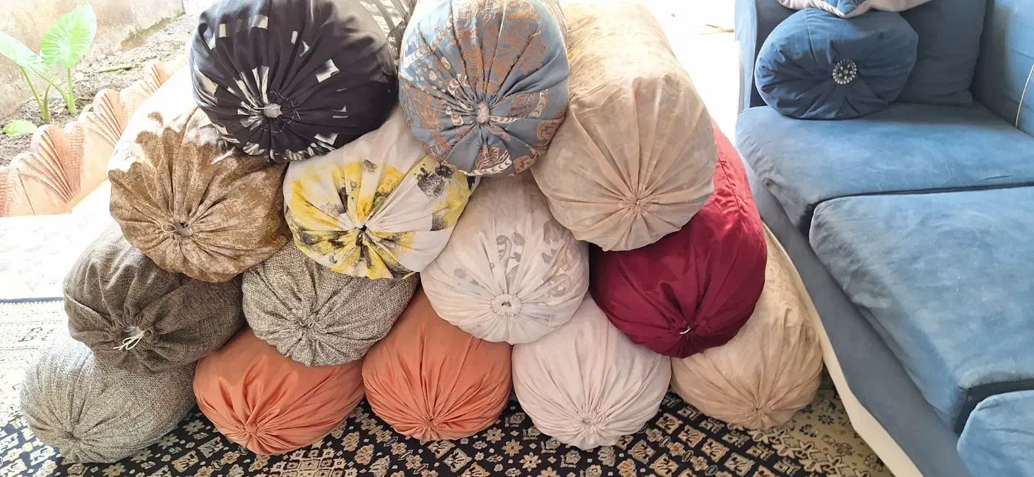 بالشت و روتختی نوی نو|رختخواب، بالش، پتو|قائم‌شهر, |دیوار