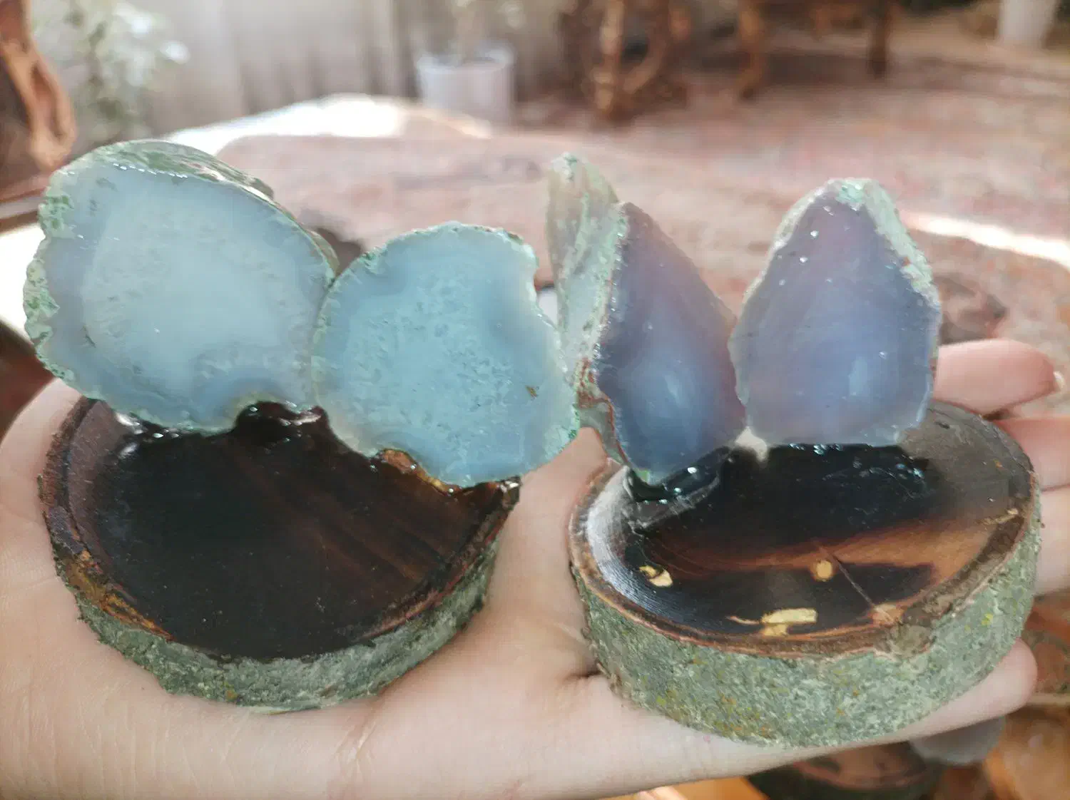 سنگ تزئینی عقیق سلیمانی .کبود|کلکسیون اشیاء عتیقه|محمدشهر, سیدآباد|دیوار