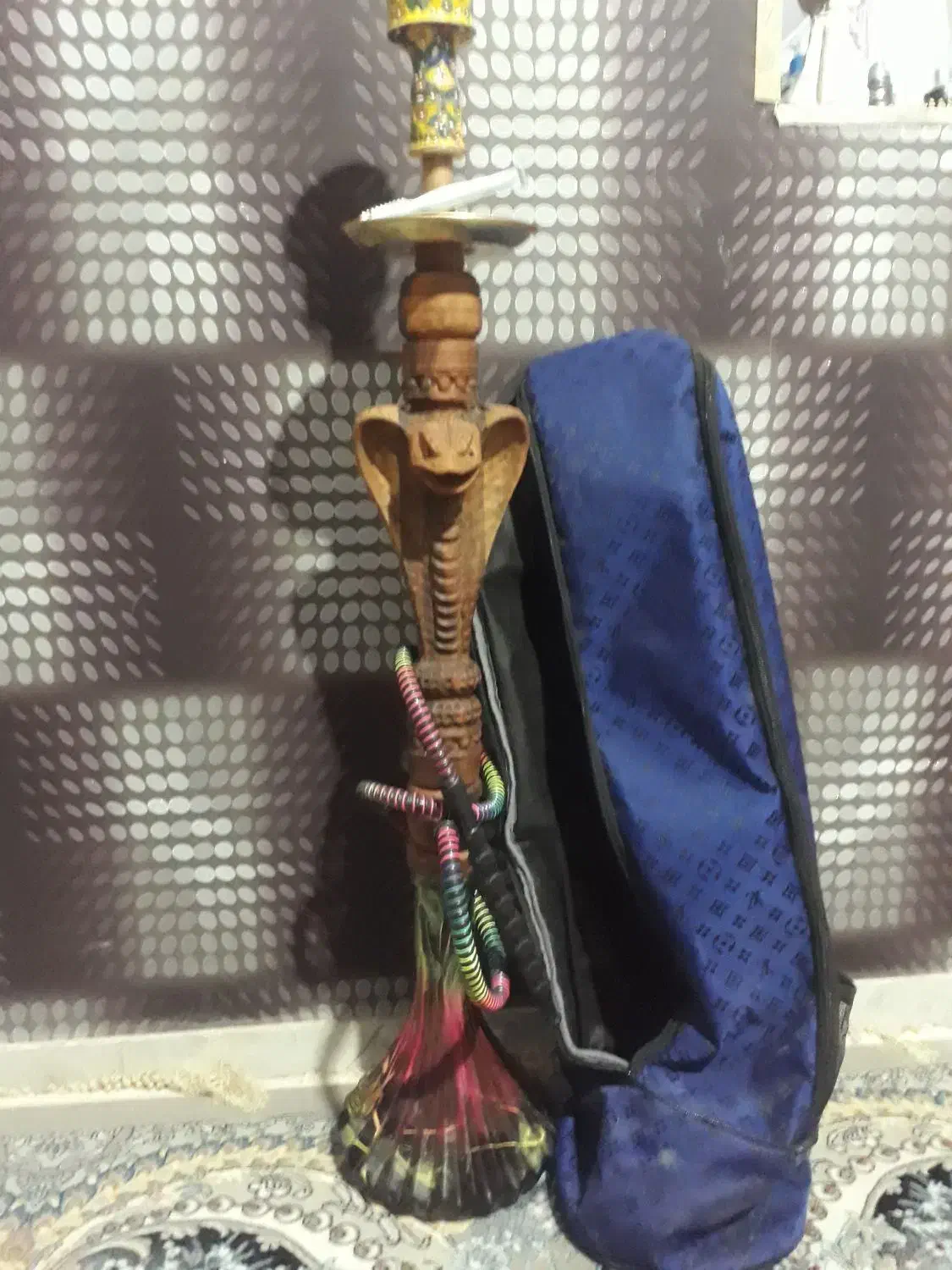 قلیون چوبی مار|کلکسیون و سرگرمی|زرند, |دیوار