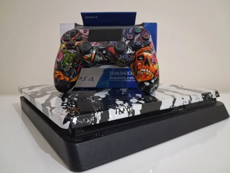 ps4 slim 1t|کنسول، بازی ویدئویی و آنلاین|کرج, شاهین‌ویلا|دیوار