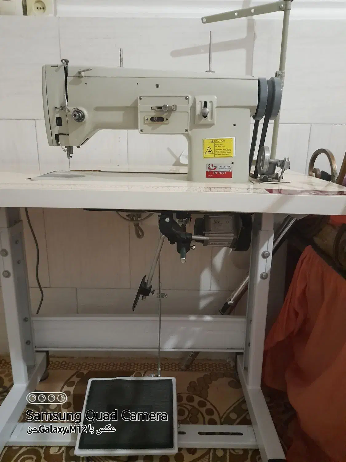 چرخ گلدوزی صنعتی|چرخ خیاطی و ریسندگی|رودان, |دیوار