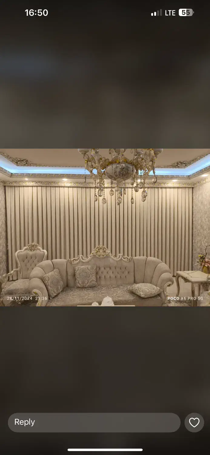 انواع پرده پانچی زبرا اداری  پلیسه ای و مینیمال|پرده، رانر، رومیزی|اردبیل, |دیوار