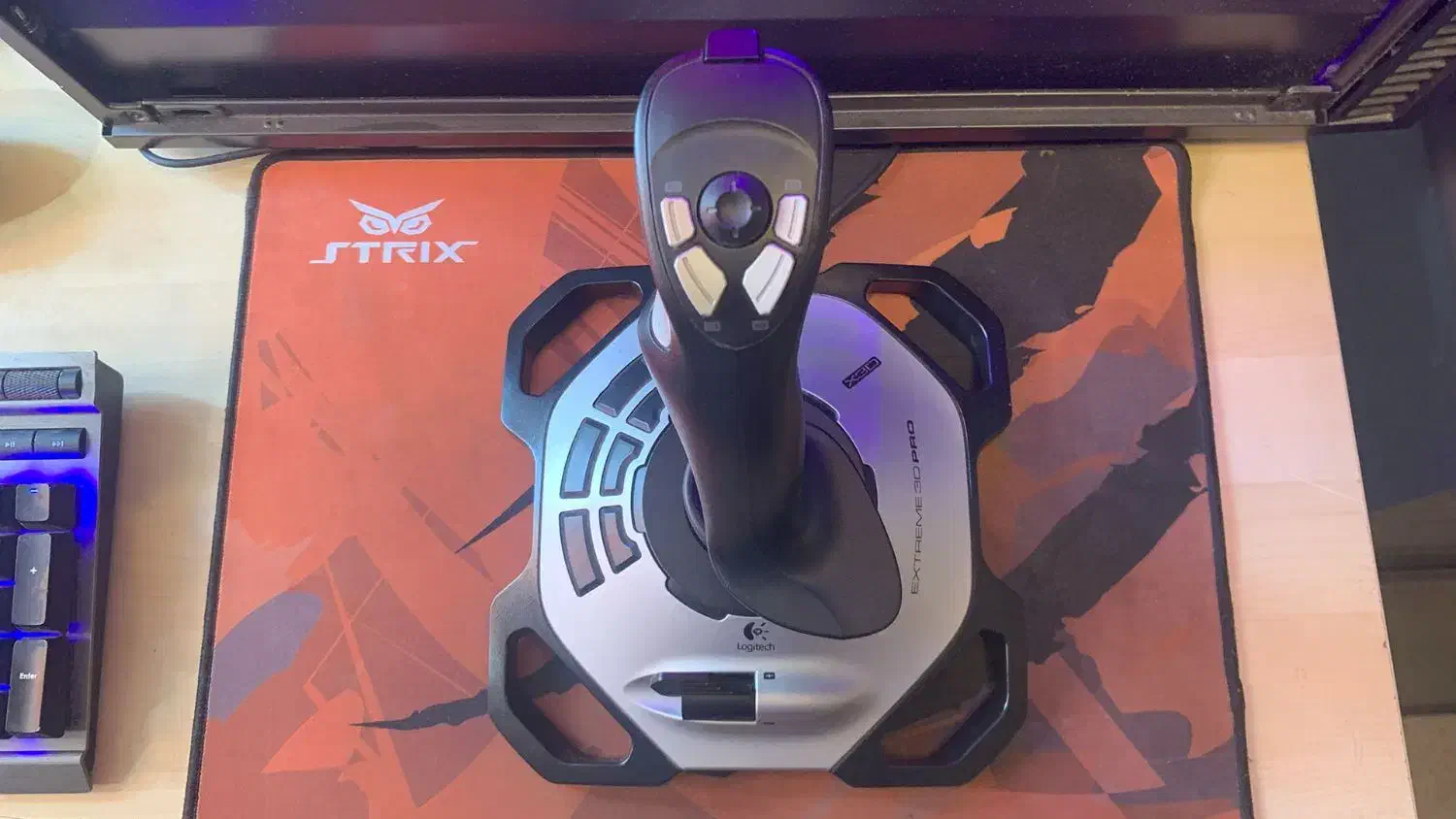 دسته خلبانی Logitech Extreme 3D Pro|کنسول، بازی ویدئویی و آنلاین|تهران, امامت|دیوار