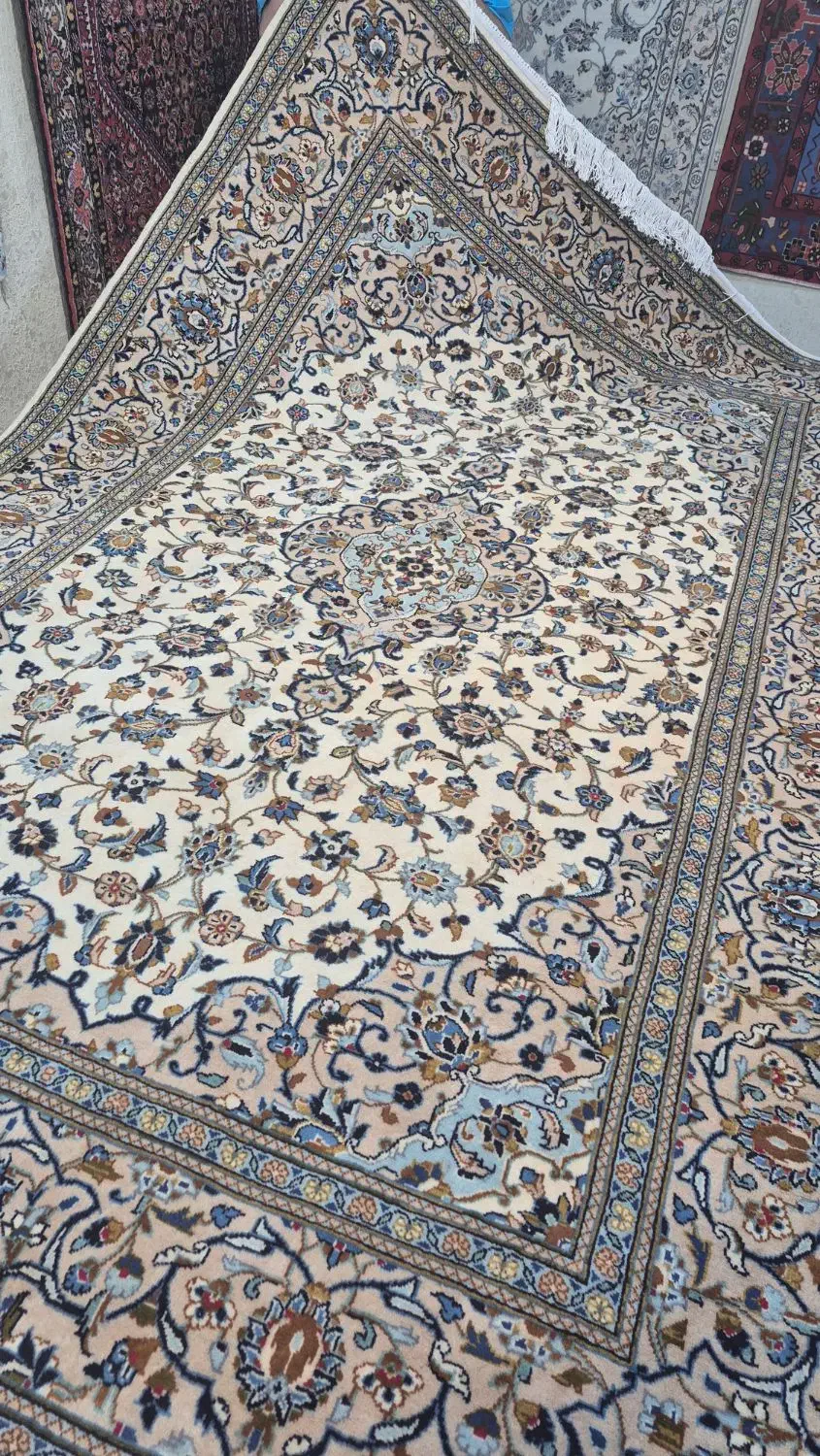یک جفت فرش دستباف ۶ متری کاشان|فرش|کرج, برغان|دیوار