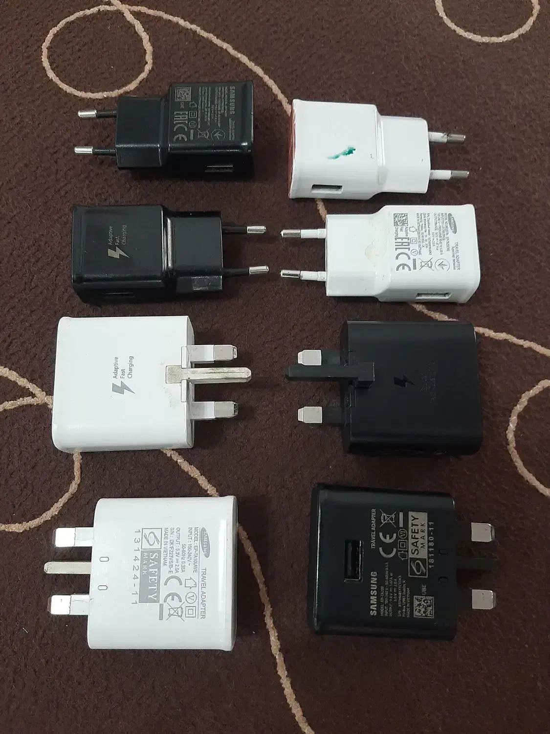 انواع شارژر اصلی فابریک|لوازم جانبی موبایل و تبلت|پارسآباد, |دیوار