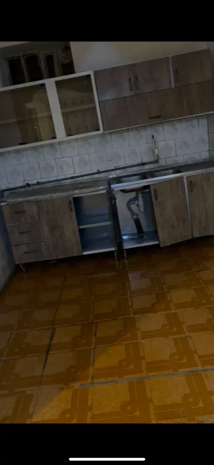 کابینت فلز درب چوبی|مصالح و تجهیزات ساختمان|ایوان, |دیوار