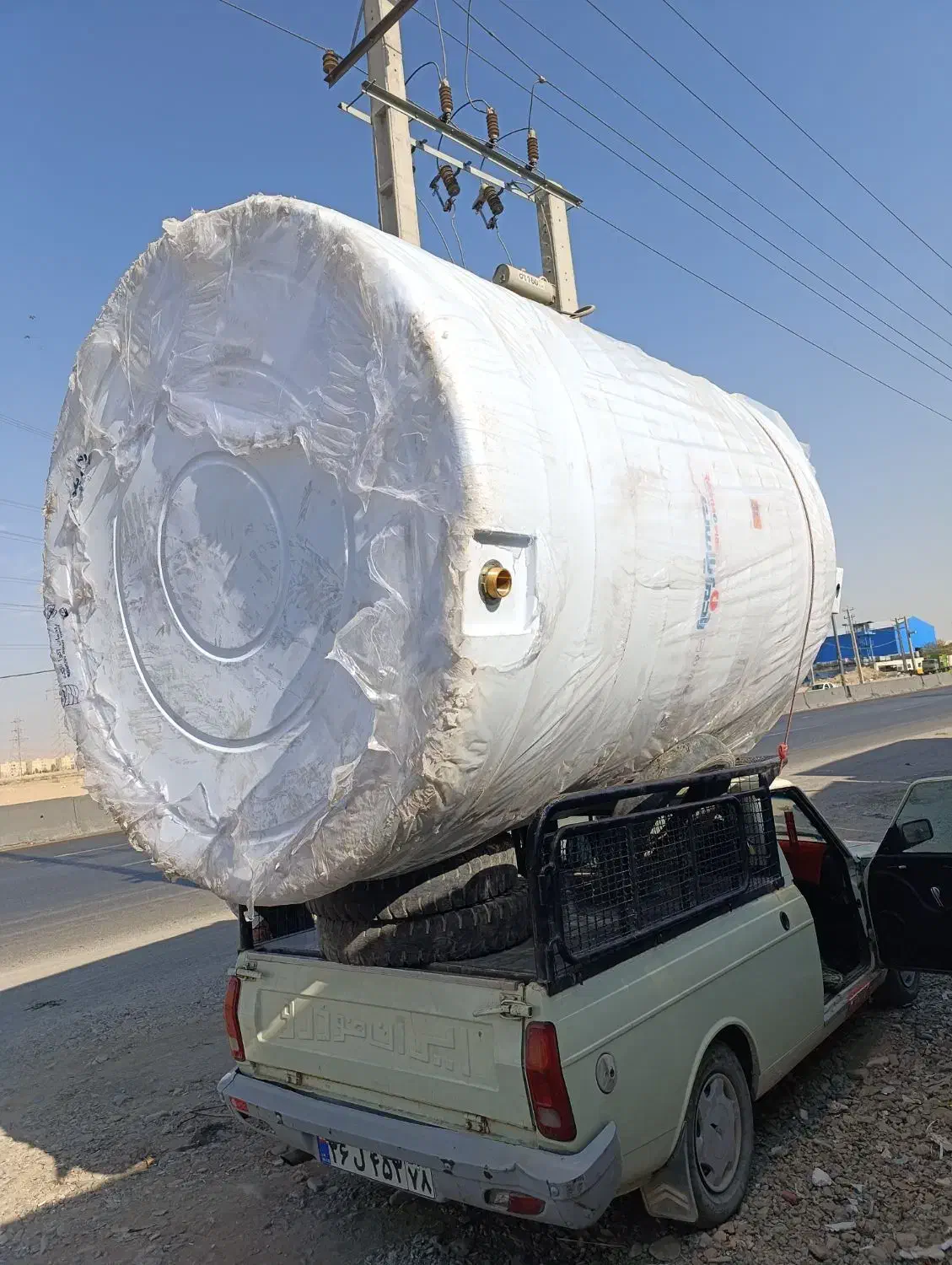 تانکر آب/ ۷هزار لیتری/ سه لایه/ضد جلبک|مصالح و تجهیزات ساختمان|پاکدشت, پاکدشت (مامازند)|دیوار