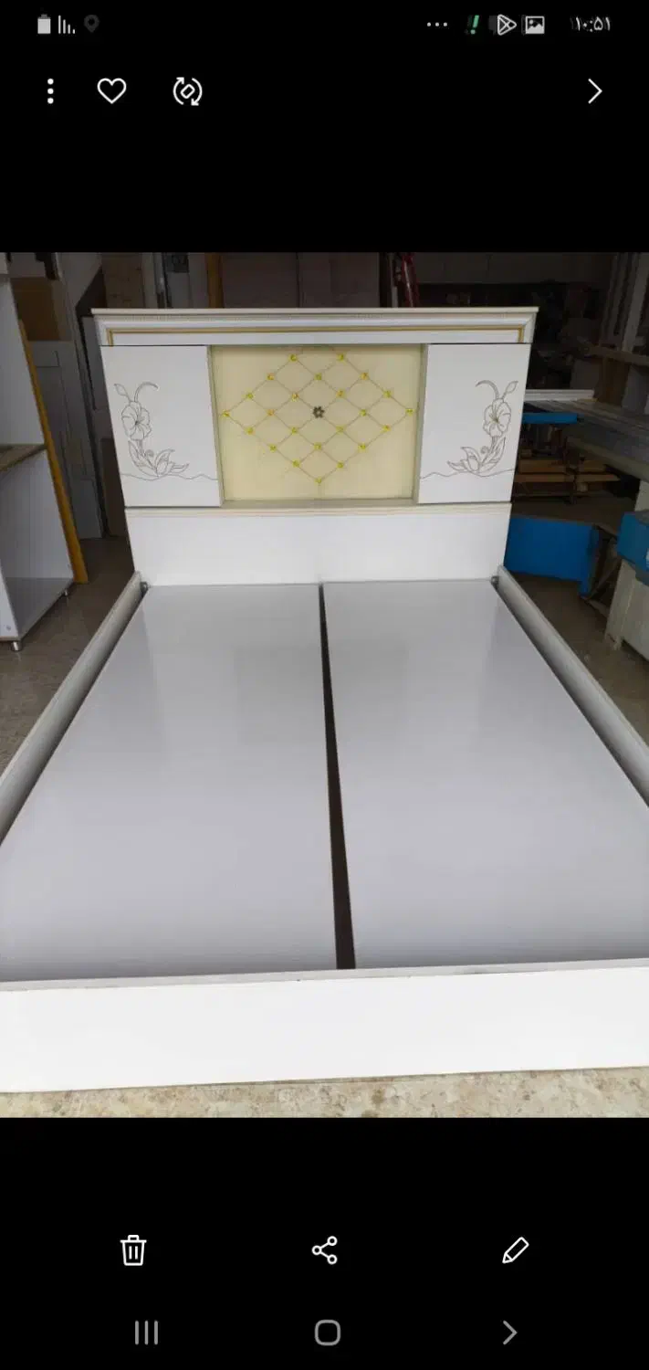 تخت دونفره باتشک|تخت و سرویس خواب|عباس‌آباد, |دیوار