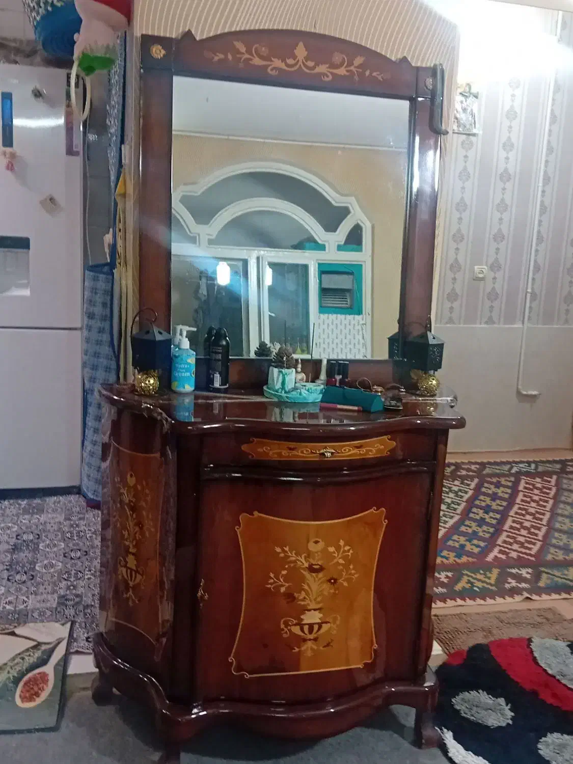کنسول اینه دراور|بوفه، ویترین، کنسول|طرقبه, |دیوار