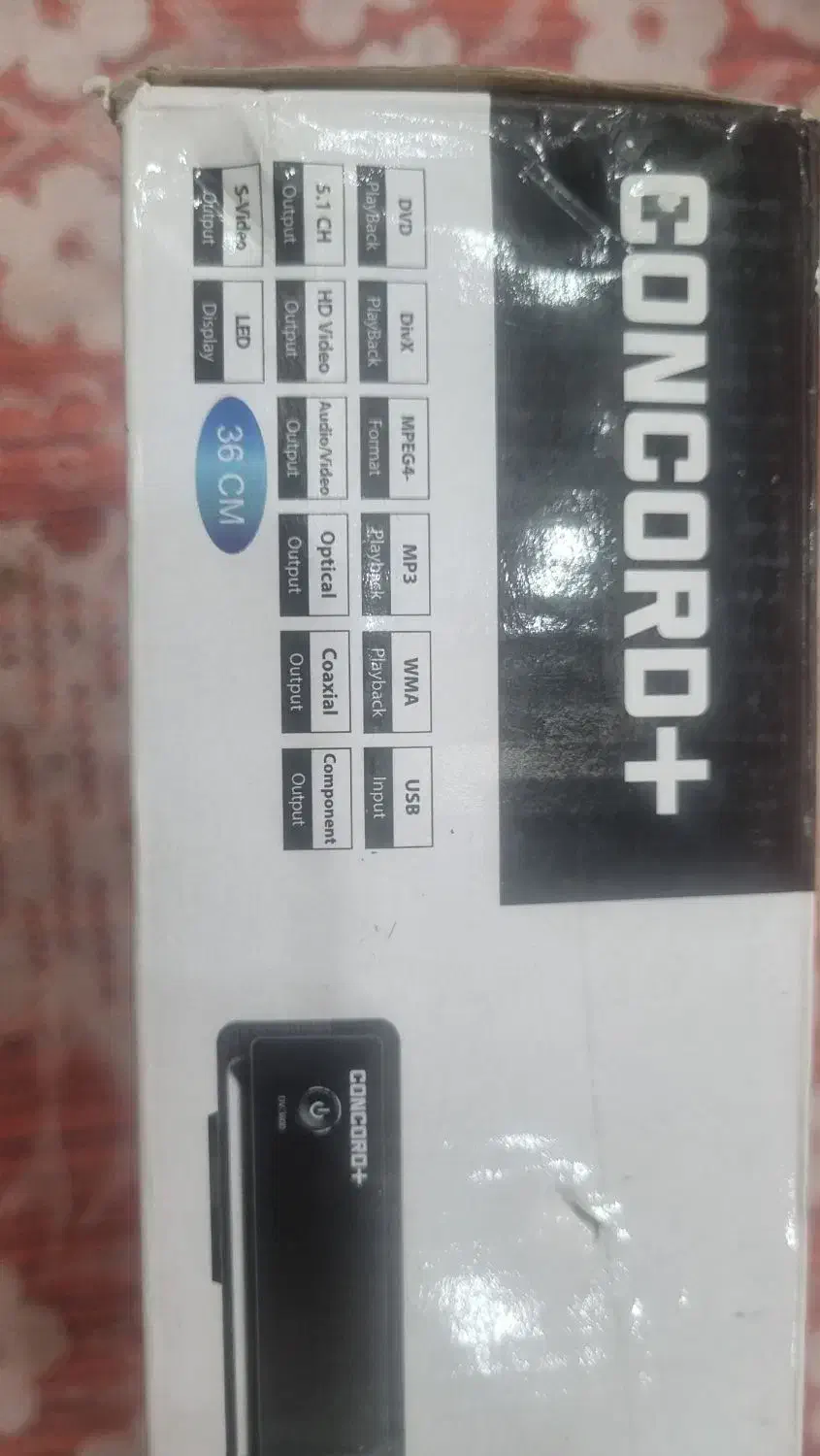 dvd کنکورد مدل 3800|پخشکننده DVD و ویدیو|تهران, خلازیر|دیوار