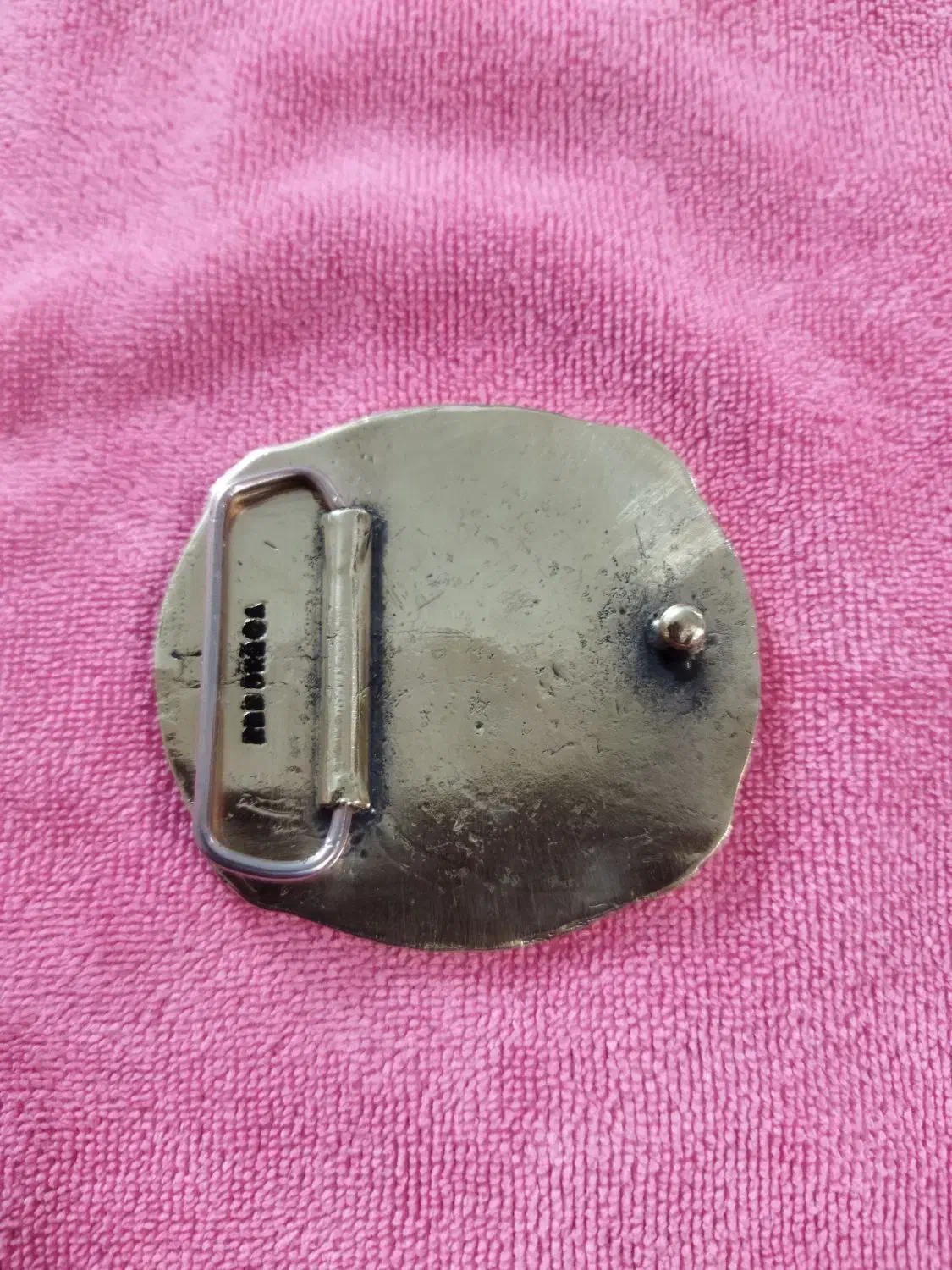 سگک نقشه برنجی|کیف، کفش، کمربند|فرخشهر, |دیوار