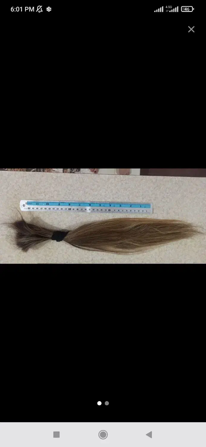 موی رنگ شده کاملا سالم و لخت|آرایشی، بهداشتی، درمانی|ارومیه, |دیوار