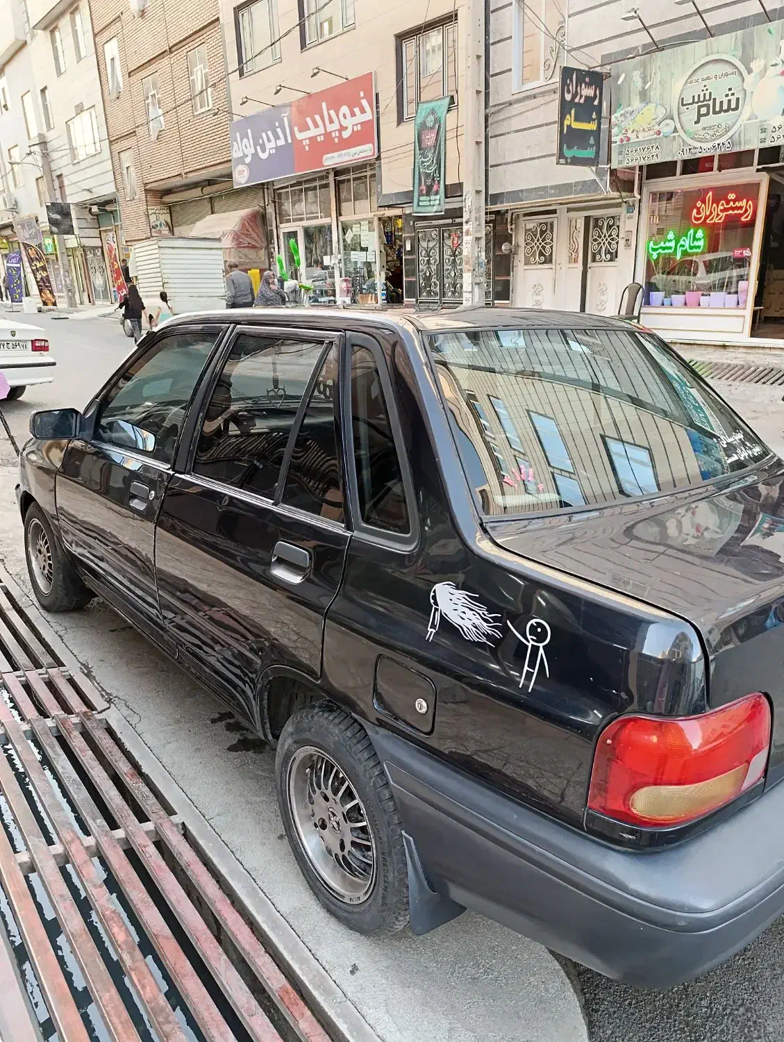 پراید 84  انژکتور سرمه ای|خودرو سواری و وانت|نسیم‌شهر, |دیوار