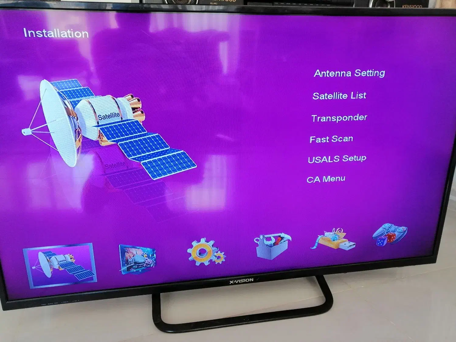 ال ای دی 48 اینچ ایکس ویژن|تلویزیون و پروژکتور|شاهین‌شهر, فدک|دیوار