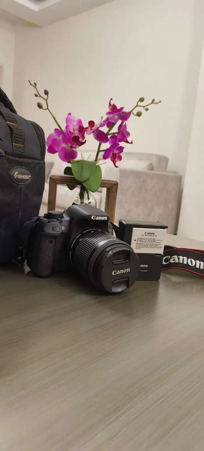 دوربین عکاسی canon 700d لنز stm18 55|دوربین عکاسی و فیلمبرداری|تهران, سهروردی|دیوار