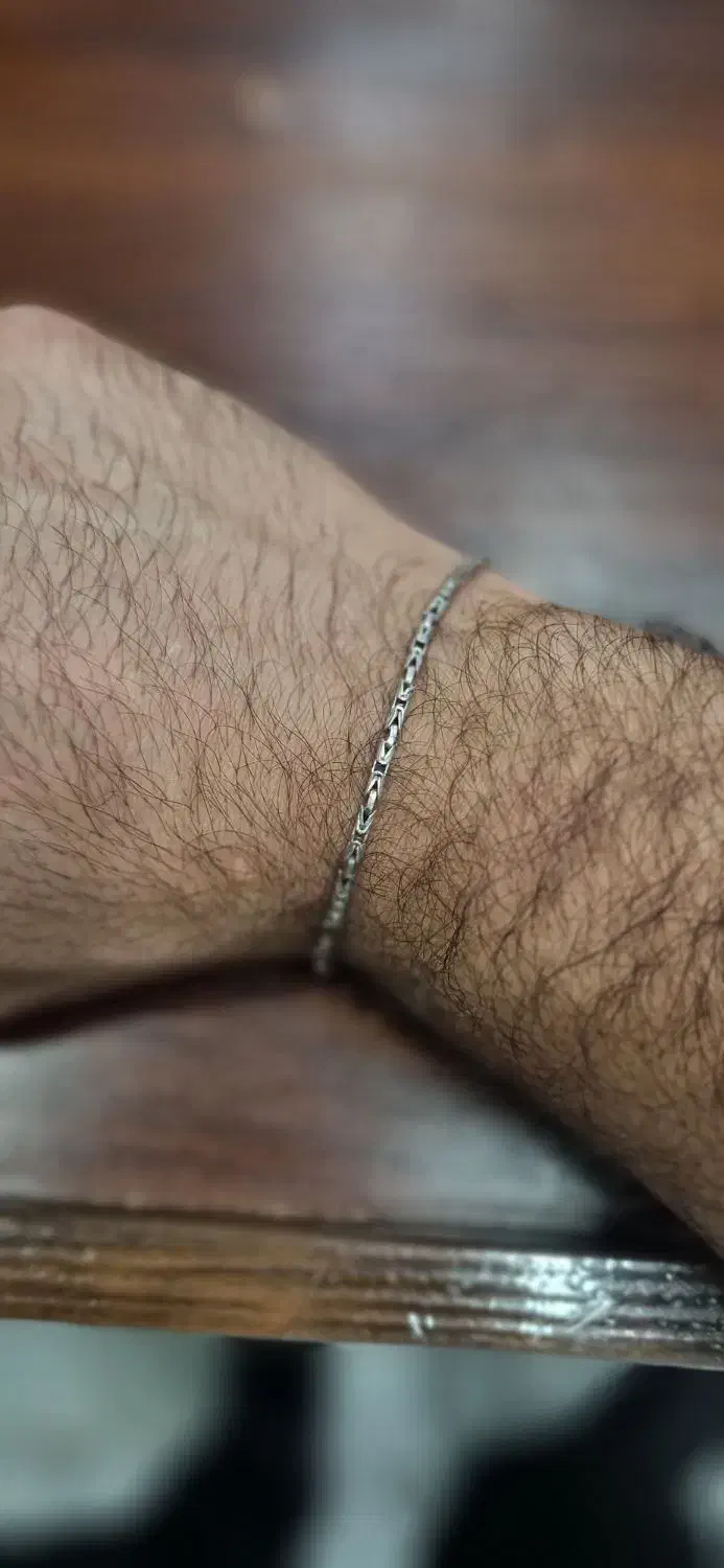 دو عدد دستبند نقره کرال ایتالیایی|جواهرات|اراک, |دیوار