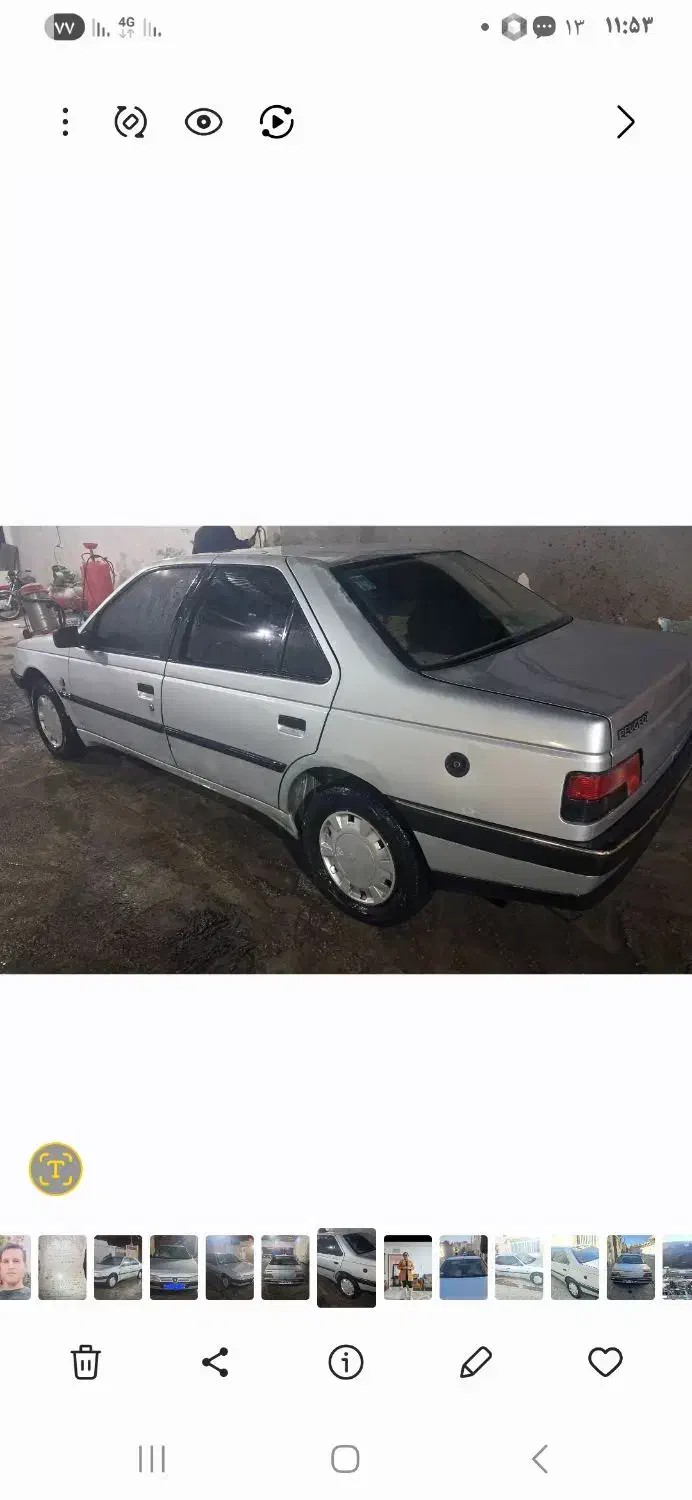 پژو405 مدل 88 داخل کرم|خودرو سواری و وانت|دامغان, |دیوار