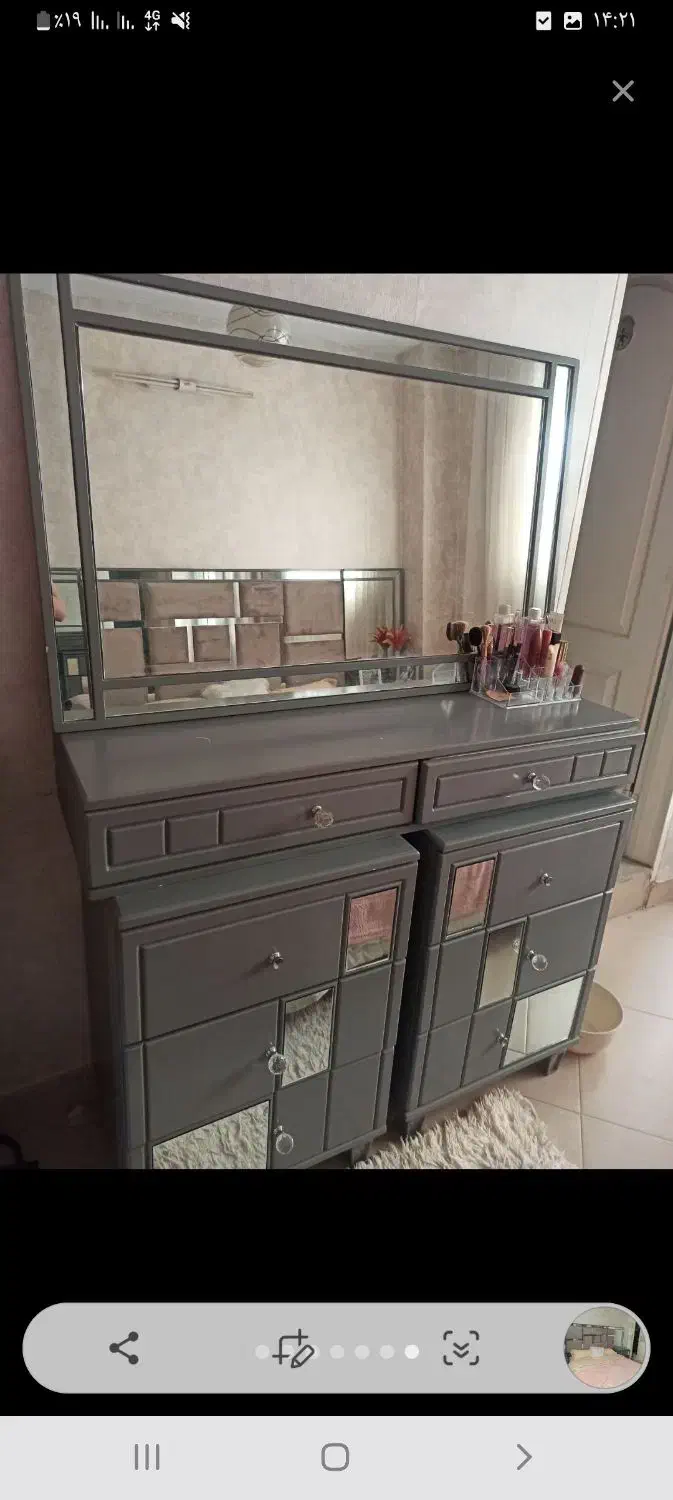 چهار دست سرویس خواب درحد نو مناسب جهیزیه|تخت و سرویس خواب|کرمانشاه, |دیوار