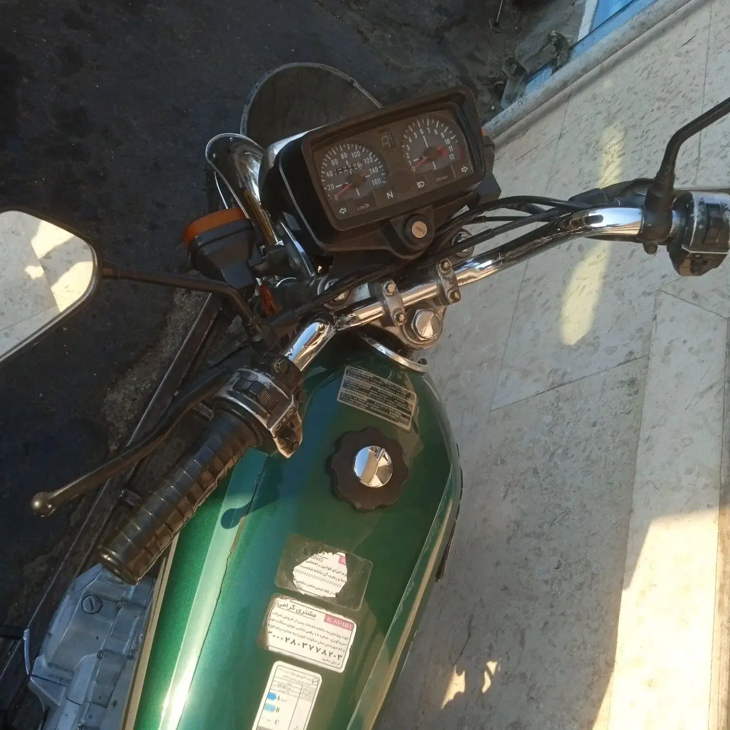 موتور هندا شهباز پنج دنده پلاک ملی|موتورسیکلت|تبریز, |دیوار