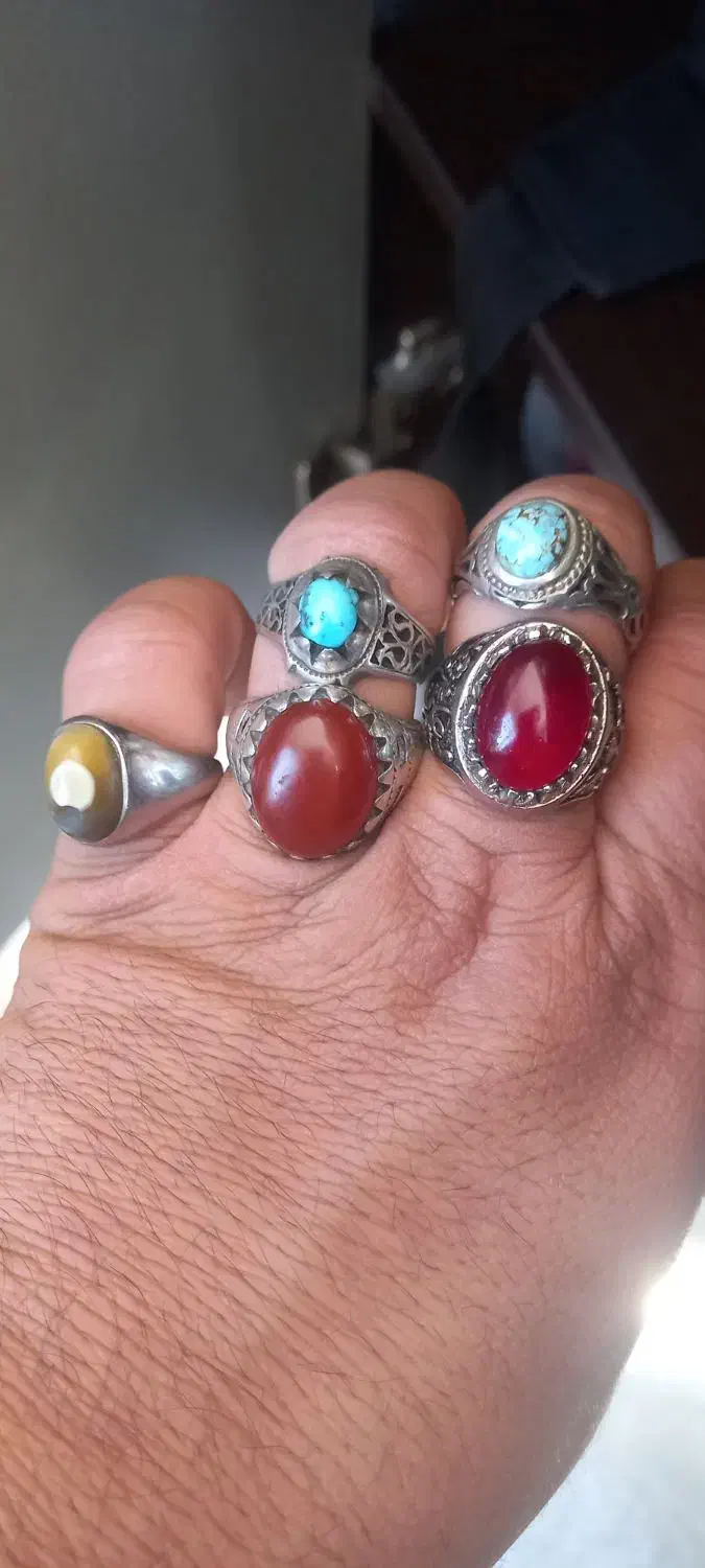 انگشتر نقره|جواهرات|سمنان, |دیوار