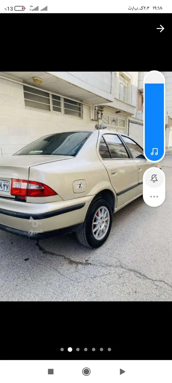 سمند مدل ۸۳|خودرو سواری و وانت|بکتاش, |دیوار