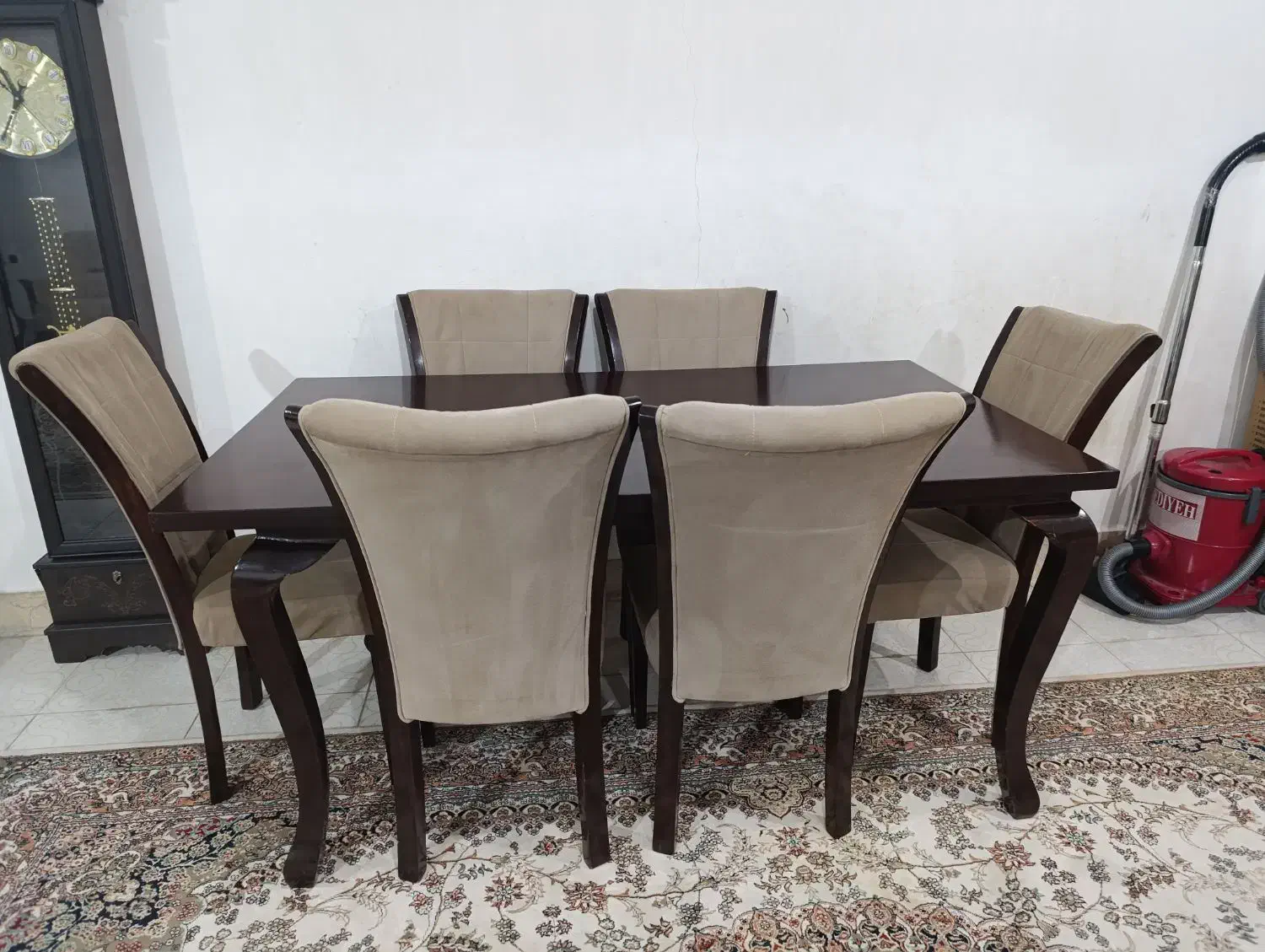 میز نهارخوری شش نفره|میز و صندلی غذاخوری|اهواز, کوی صادقیه|دیوار