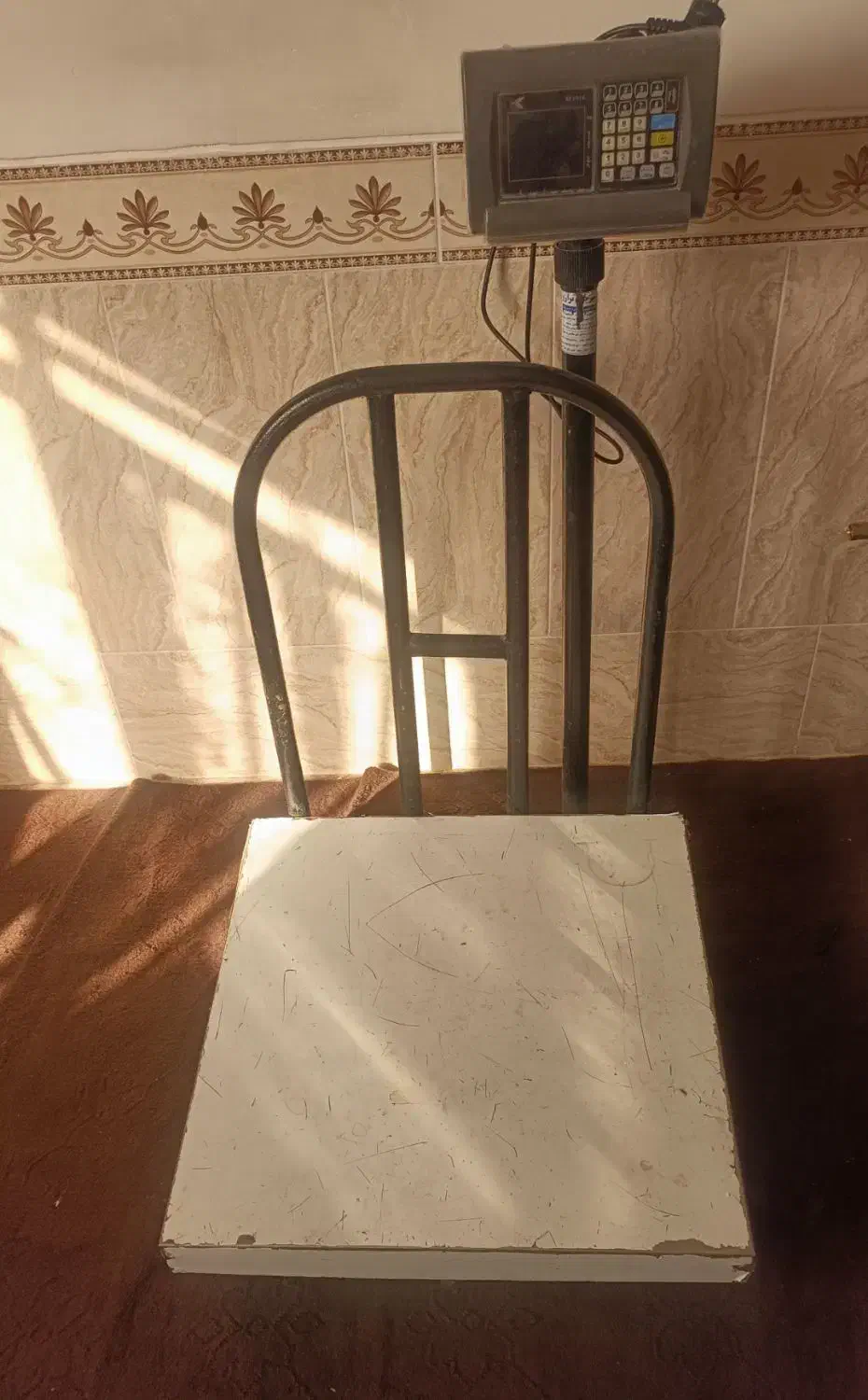 فروش یک عدد ترازو صفحه استیل 500کیلویی|فروشگاه و مغازه|ارزوئیه, |دیوار