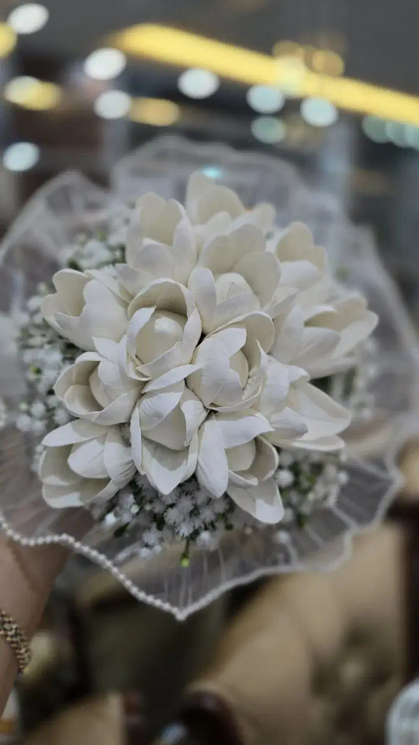گل سفید|گل مصنوعی|اردبیل, |دیوار