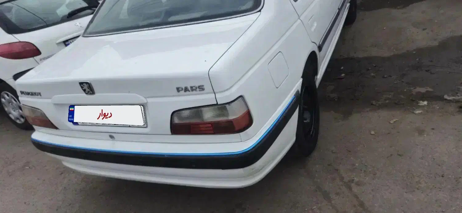 پارس مدل ۹۱ سفید|خودرو سواری و وانت|رشت, آتشگاه|دیوار