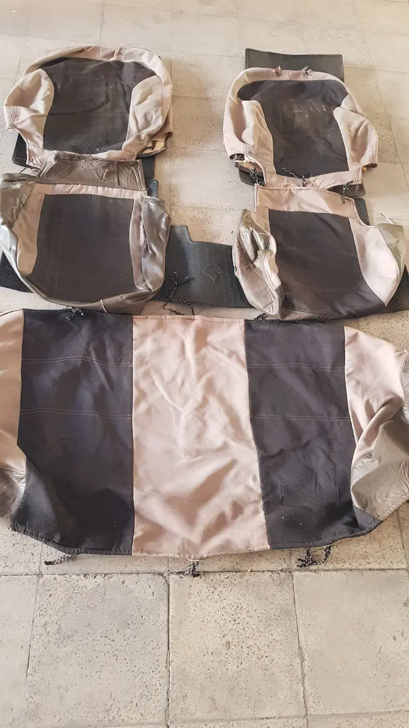 روکش صندلی در حد نو و کف پایی فابریک سمند|قطعات یدکی و لوازم جانبی|هشتگرد, فاز ۱ مهستان|دیوار