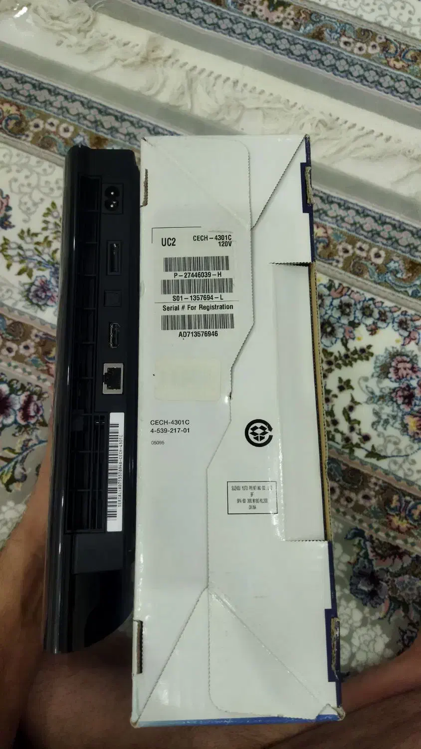 پلی استیشن سوپر اسلیم 500 گیگ در حد نو با کارتن|کنسول، بازی ویدئویی و آنلاین|تهران, بروجردی|دیوار