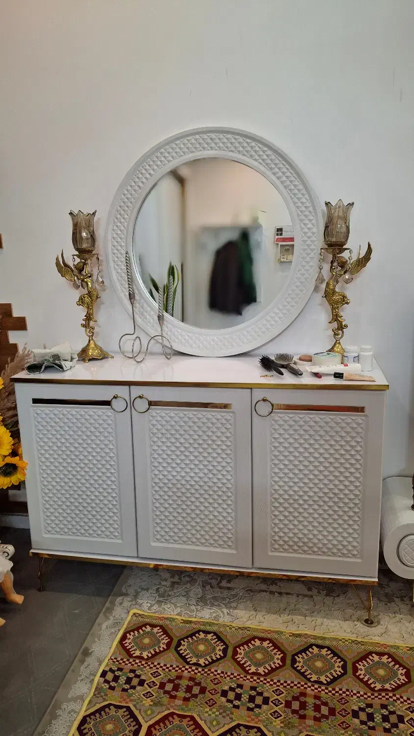 کنسول میز تی وی جاکفشی|بوفه، ویترین، کنسول|قم, منبع آب|دیوار