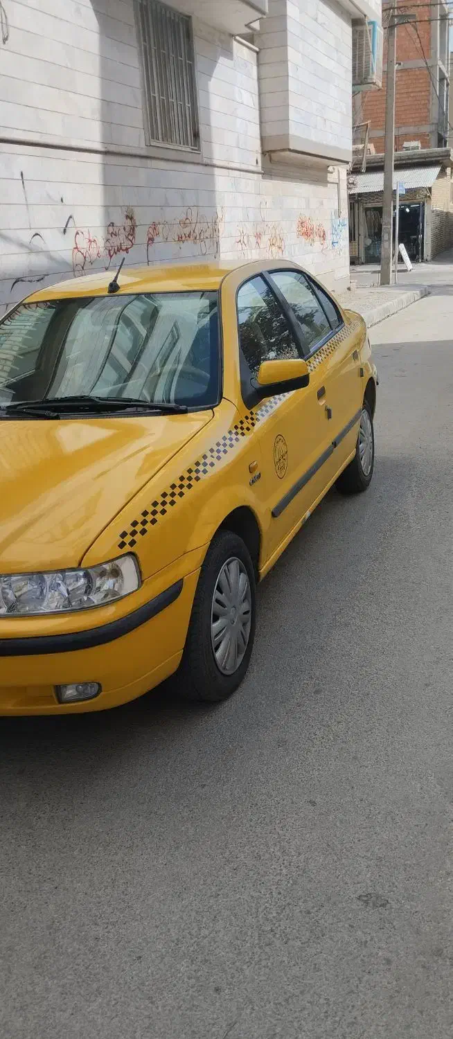 سمند تاکسیef7 دوگانه کارخانه|خودرو سواری و وانت|شیروان (خراسان), |دیوار