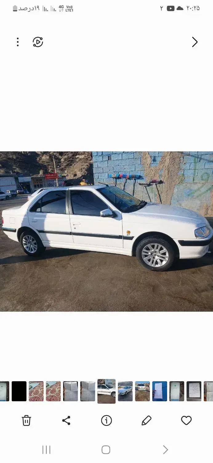 پژو پار t5مدل ۹۹ سیمی بدون نقطه ورنگ در حد|خودرو سواری و وانت|دره رود, |دیوار