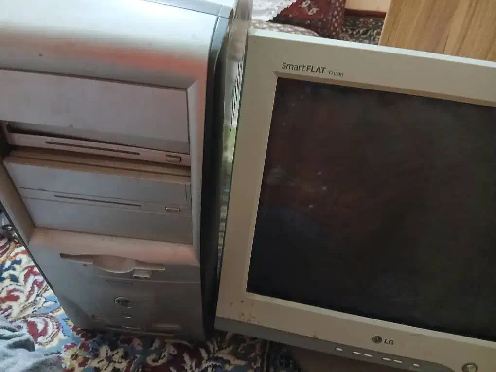مانیتور ال جی با کیسش|رایانه رومیزی|رفسنجان, |دیوار