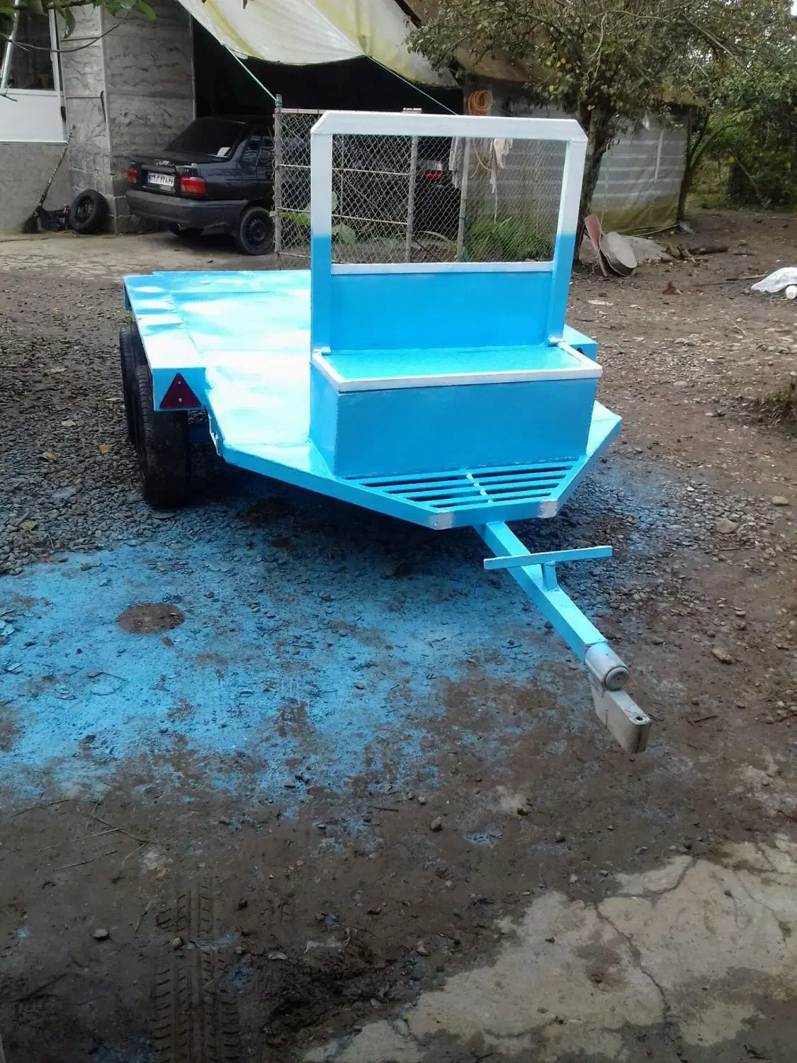 بارکش ۴ چرخ تیلر ۱۴ اسب|خودرو سنگین|کوچصفهان, |دیوار