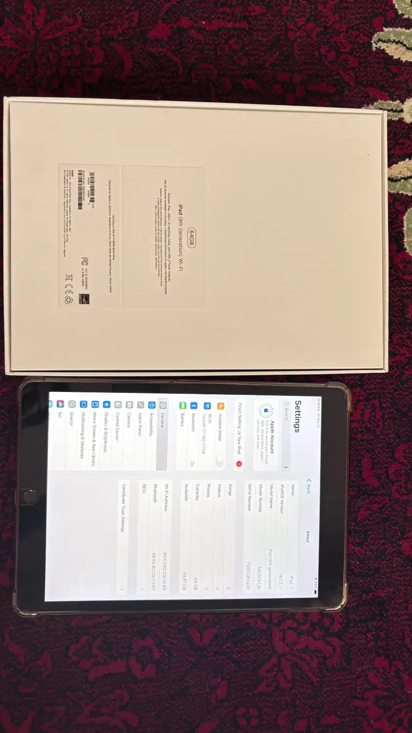 تبلت اپل سری ۹ iPad|تبلت|آبادان, |دیوار