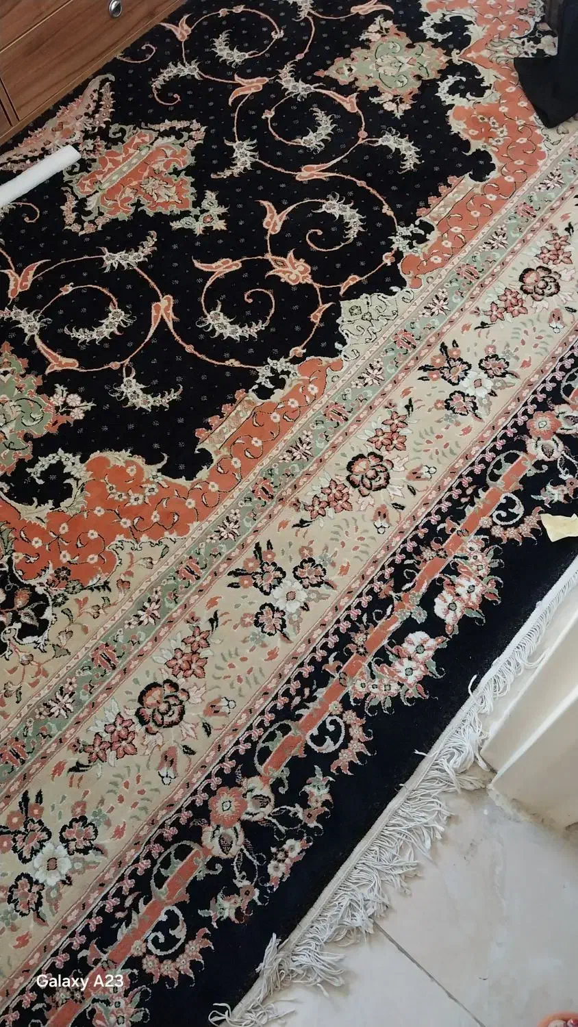 فرش ۱۲ متری نگین مشهدفروش فوری|فرش|سهند, |دیوار