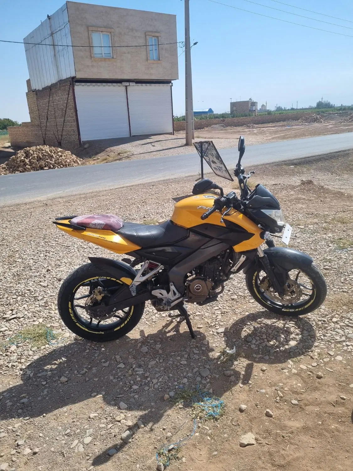 ns200|موتورسیکلت|تاکستان, |دیوار