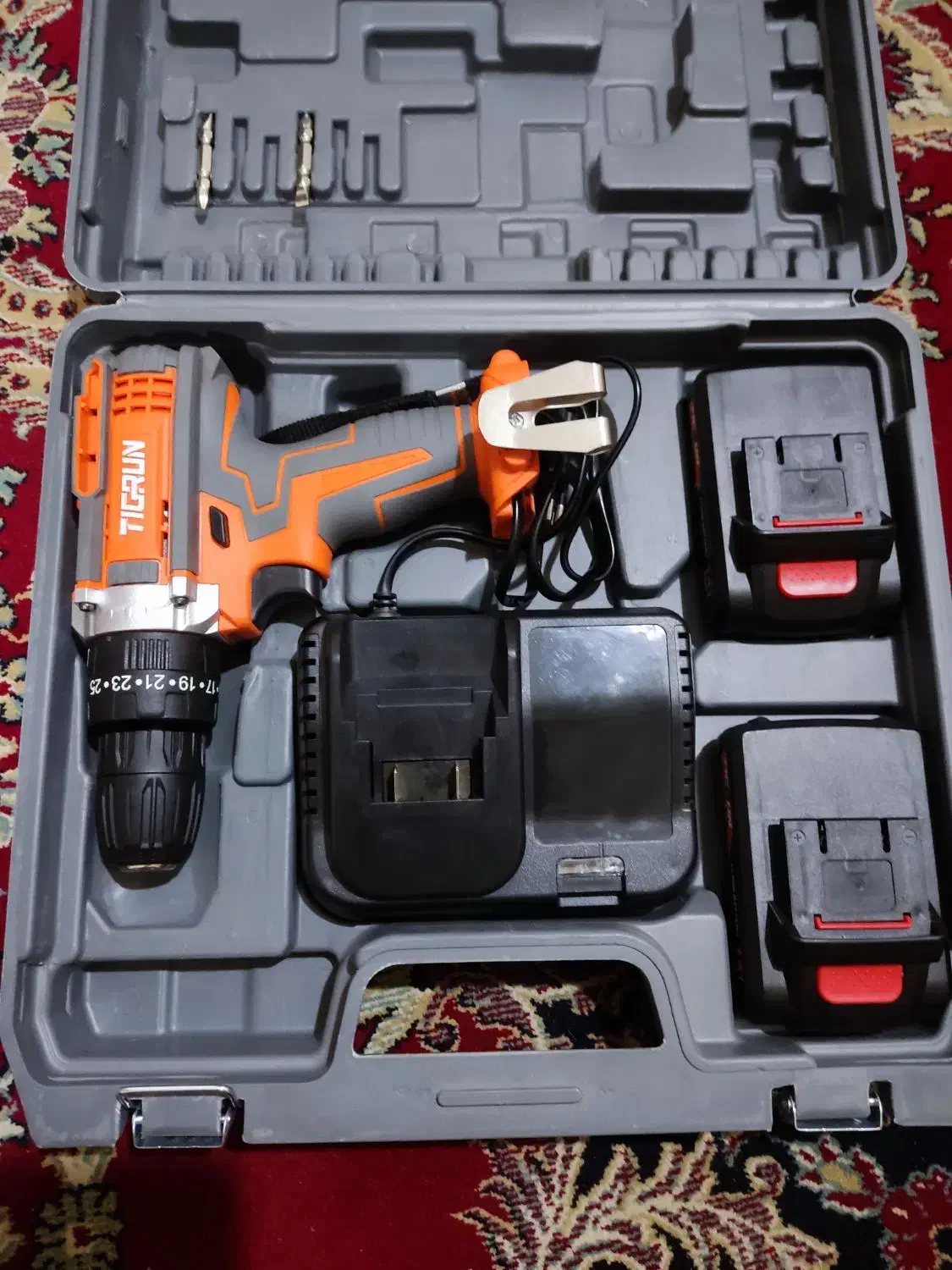 دریل برقی و شارژی نو زیر قیمت بازار|ابزارآلات|جیرفت, |دیوار